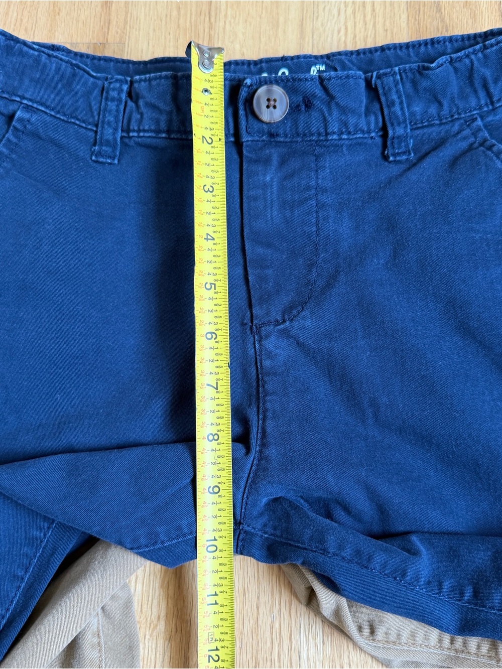 Bundle Cat & Jack Straight Leg Chino Pants Boys Size 10 Blue and Khaki - Picture 10 of 11